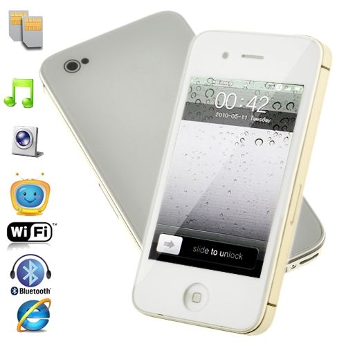 Hiphone 5 WIFI TV Unlocked Cell Phone 3.2