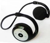 2pcs cartão SD MP3 player portátil sem fio Esporte cabeça Co