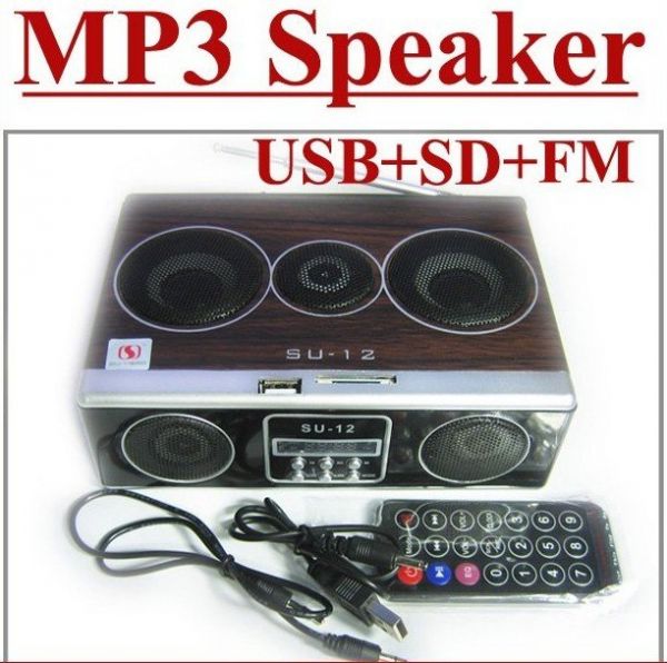 Mini Caixa de Som MP3 Player Mobile boombox Speaker Rádio FM